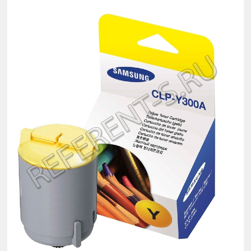 Картридж Samsung CLP-Y300A (O) желтый