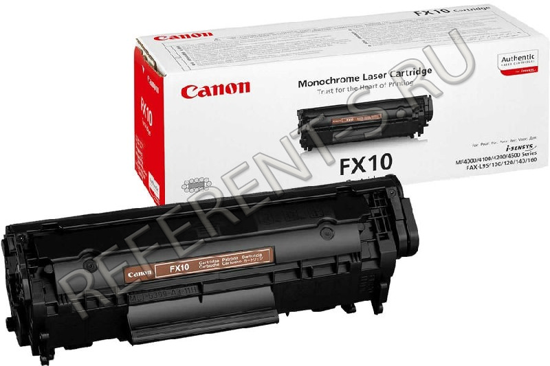 CANON FX-10 заправка картриджа