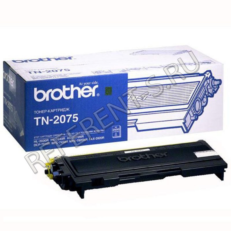 BROTHER TN-2075 заправка картриджа